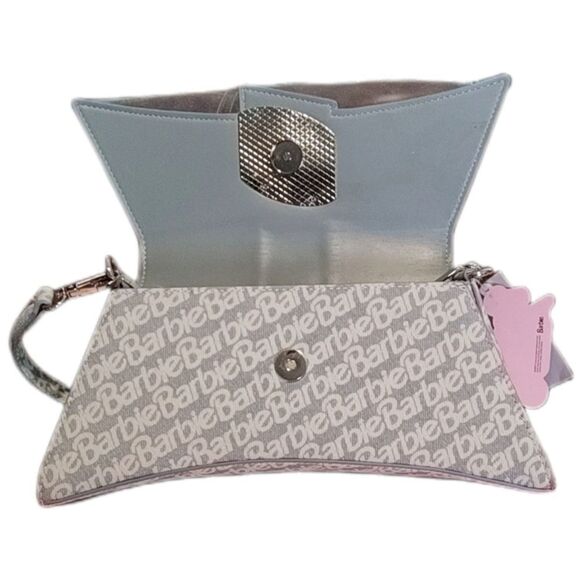 NWT~ALDO X BARBIE VOGUE Blue & Rhinestones Limited Edition Shoulder Bag Purse - Picture 13 of 15